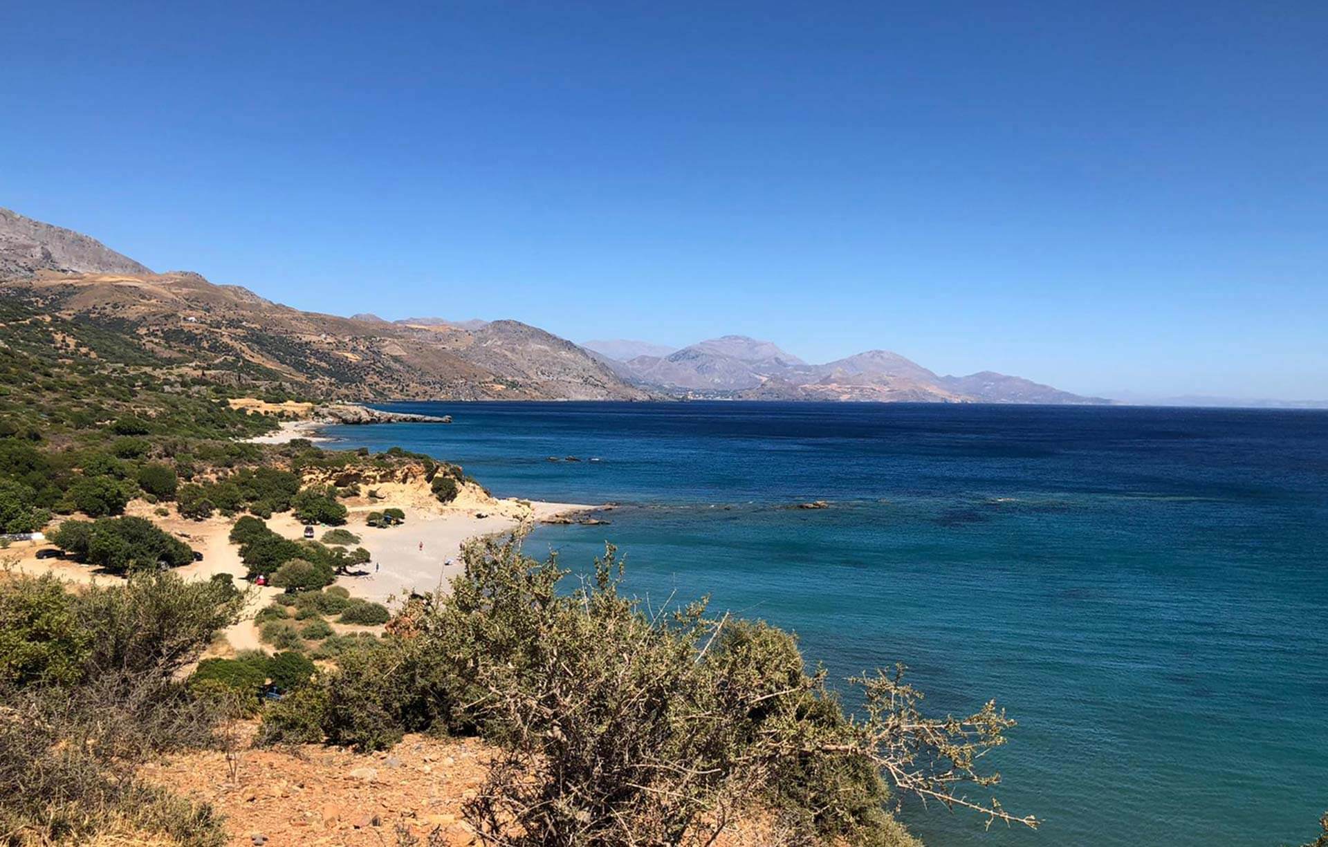 One of the Beaches near to Longhouse Crete